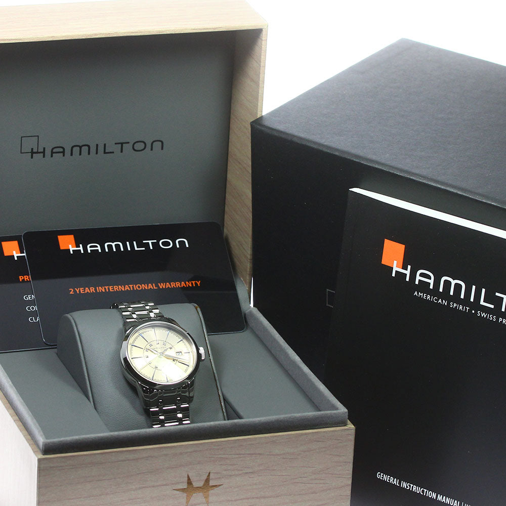 HAMILTON american classic railroad H404050 11P diamond Automatic Ladies_774195
