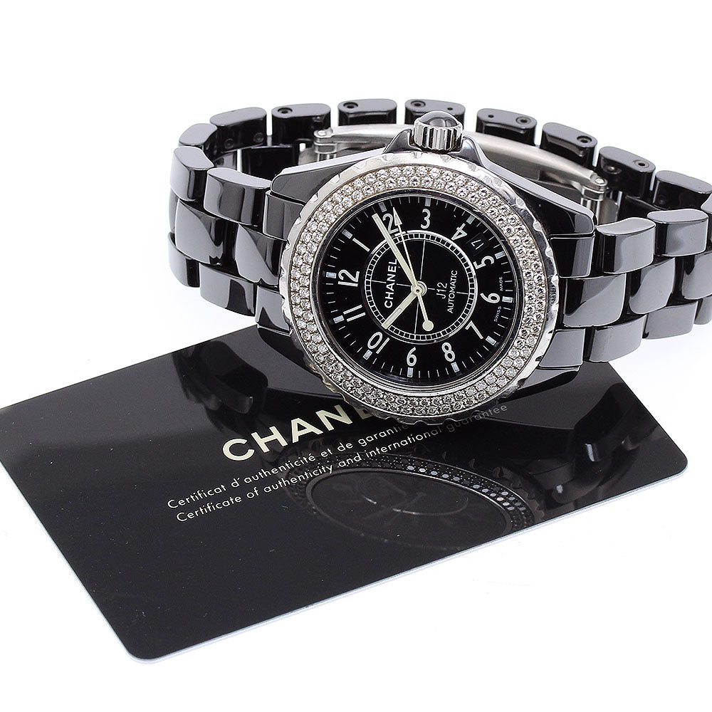 CHANEL J12 H0950 Black ceramic Black Dial Automatic Men's Watch_774506
