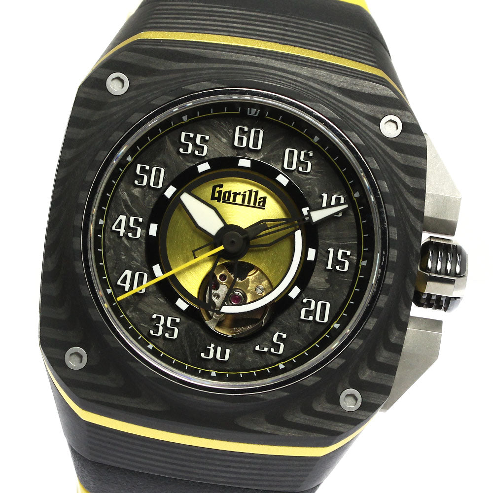 Gorilla Fastback GT Leon Racing LR1.0 Black / yellow Dial AT Men's Watch_774908