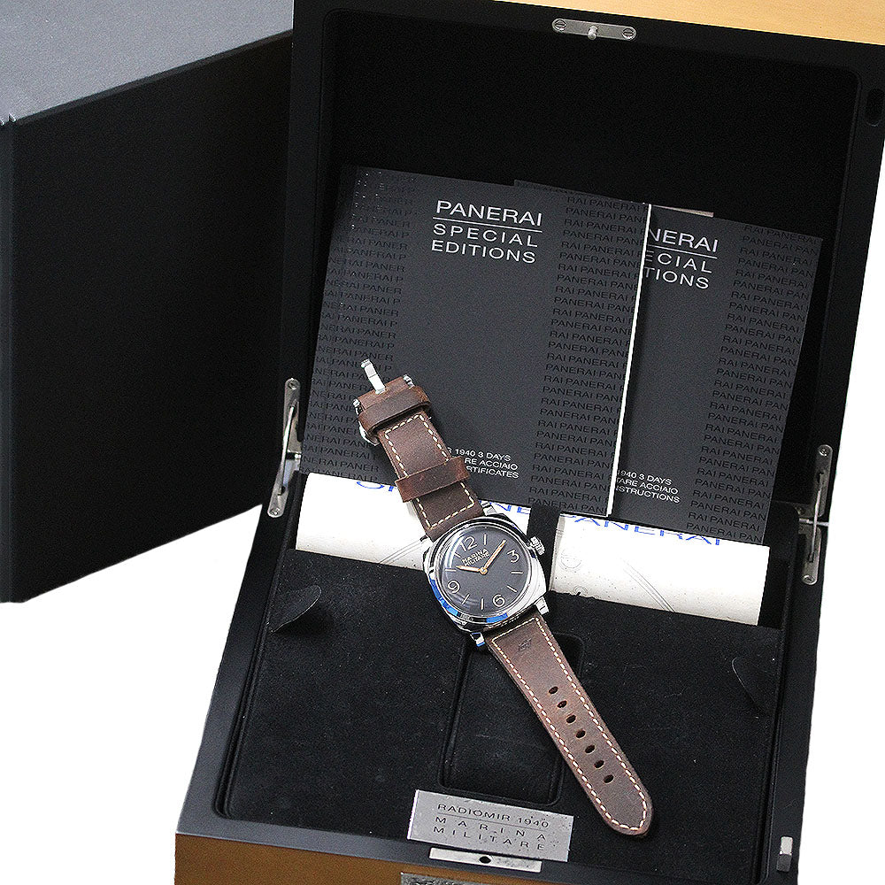 PANERAI 3 Days Marina Militare Acciaio PAM00587 Limited 1000 Hand Winding_775288