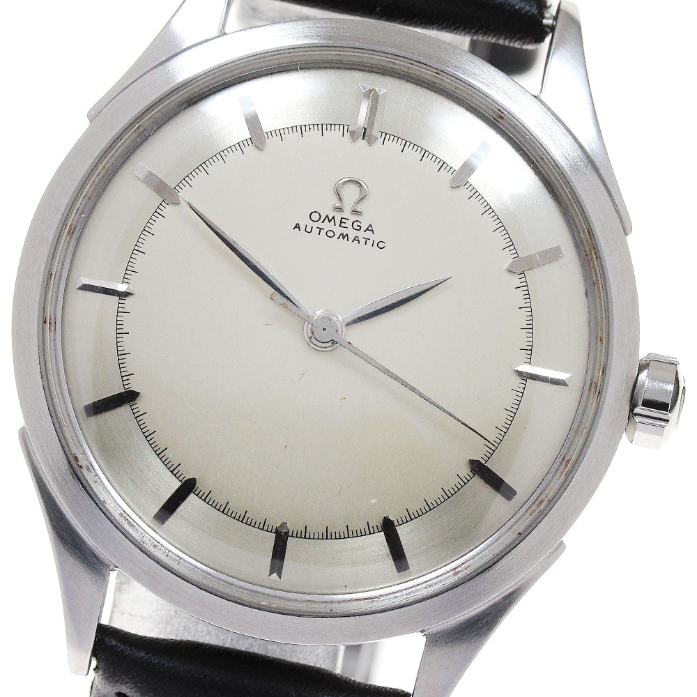 OMEGA 2421/2 vintage half rotor Silver Dial Automatic Men's Watch_775305