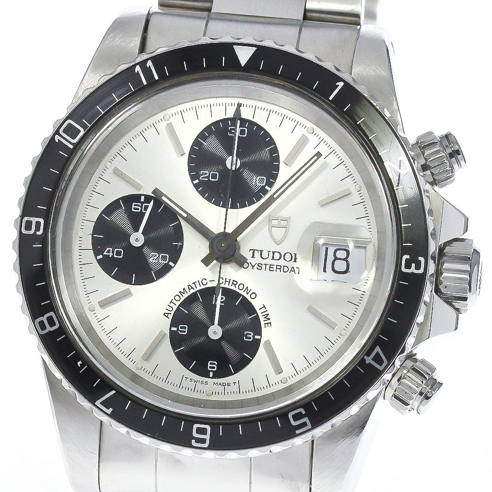 TUDOR Oyster Date Chronotime 79170 cal.7750 Silver Dial Automatic Men's_775306