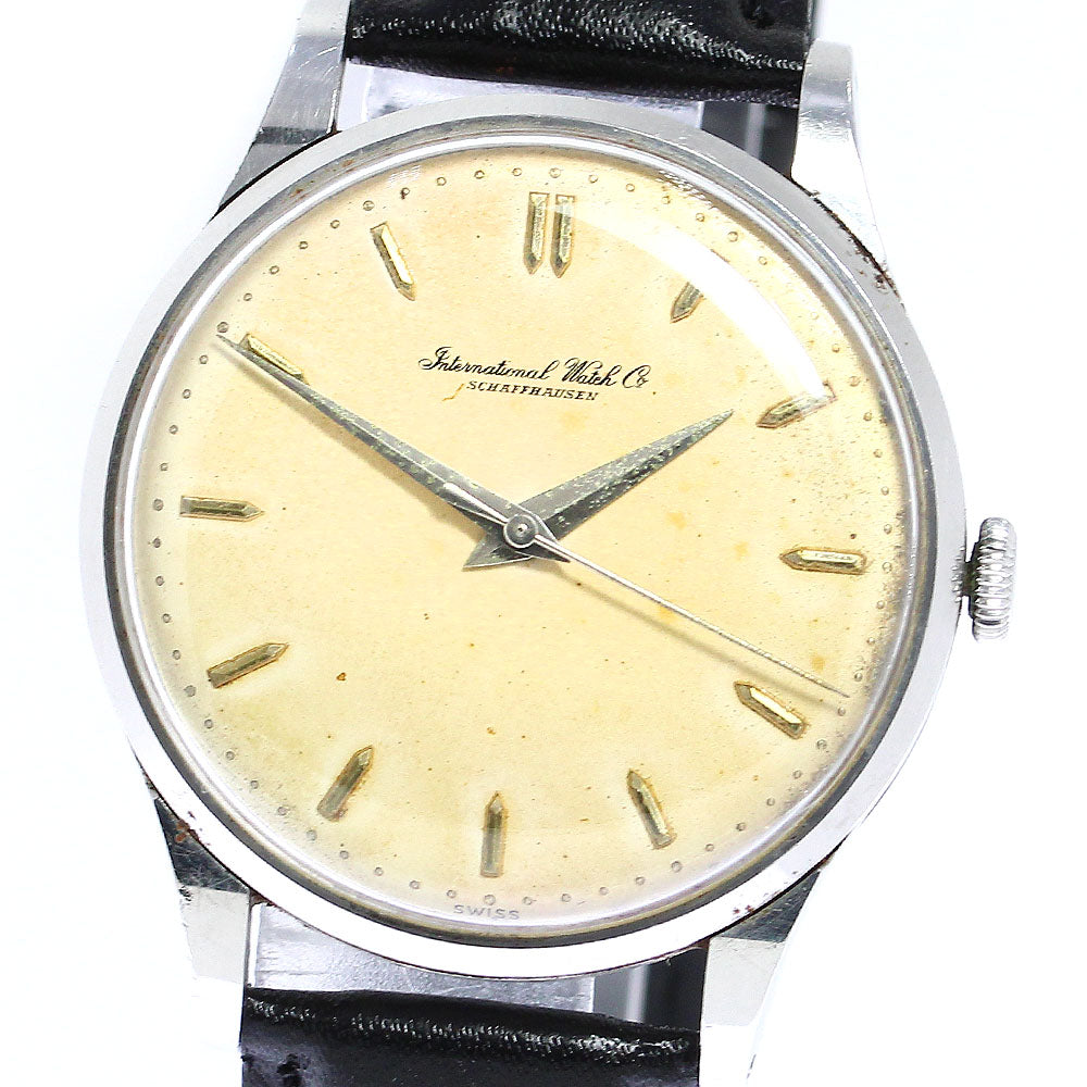 IWC SCHAFFHAUSEN Old Inter Cal.89 Hand Winding Men's Watch_775321