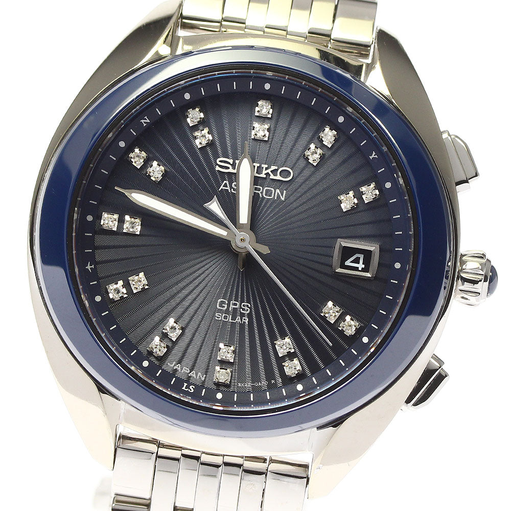 SEIKO Astron STXD007/3X22-0AA0 Limited 500 Diamond index Solar Ladies_775463