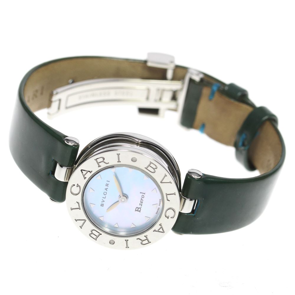 BVLGARI B-zero1 BZ22S Blue shell Dial Quartz Ladies Watch_775596