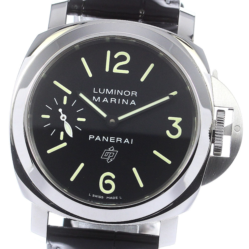 PANERAI Luminor Marina Logo Acciaio PAM01005 Hand Winding Men's Watch_775814