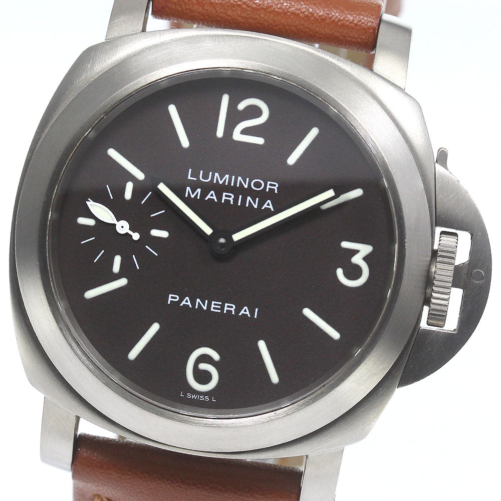 PANERAI Luminor Marina PAM00061 Small seconds Hand Winding Men's Watch_775845