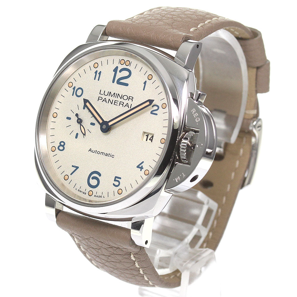 PANERAI Luminor Due 3 Days Achaio PAM00906 Silver Dial Automatic Men's Watch_775846