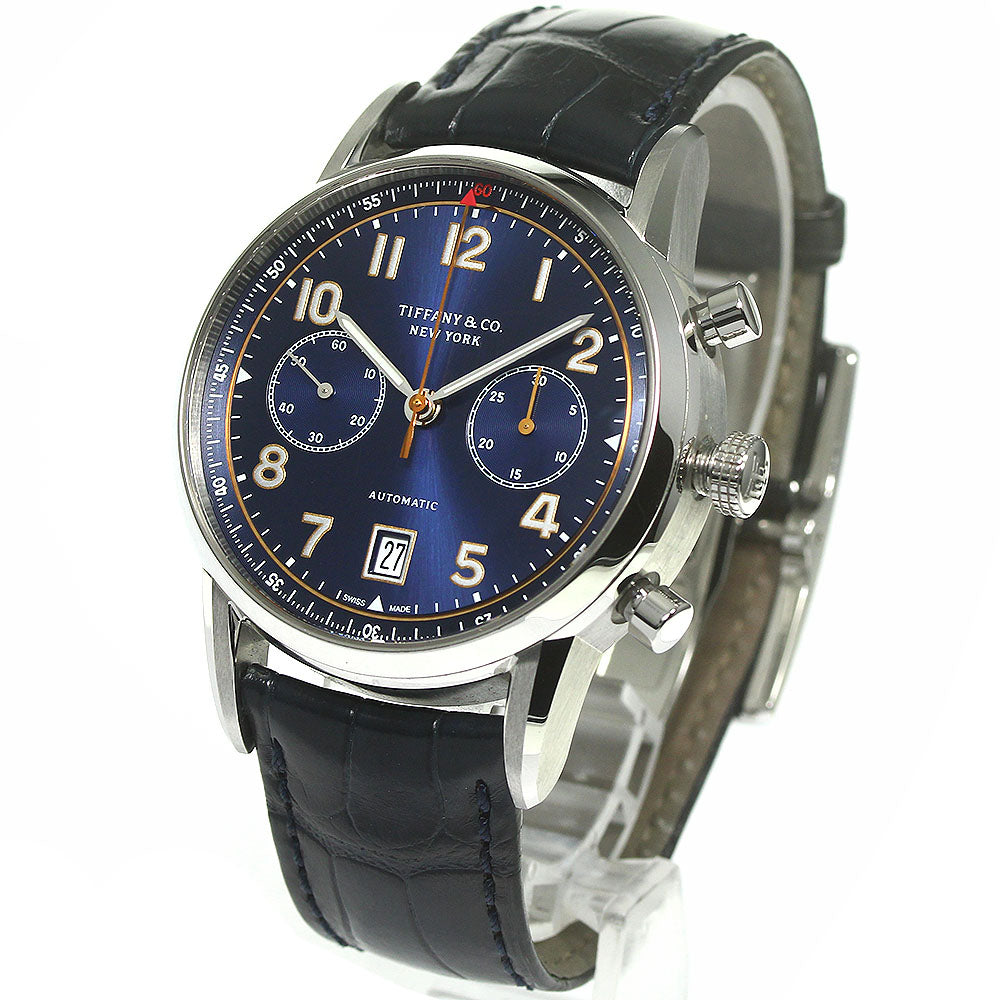 TIFFANY&Co. CT60 Ref.34668396 Chronograph Blue Dial Automatic Men's Watch_776093