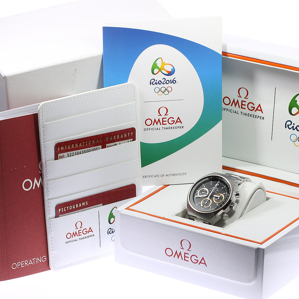 OMEGA Speedmaster Mark II 522.10.43.50.01.001 Rio Olympics 2016 AT Watch_776140