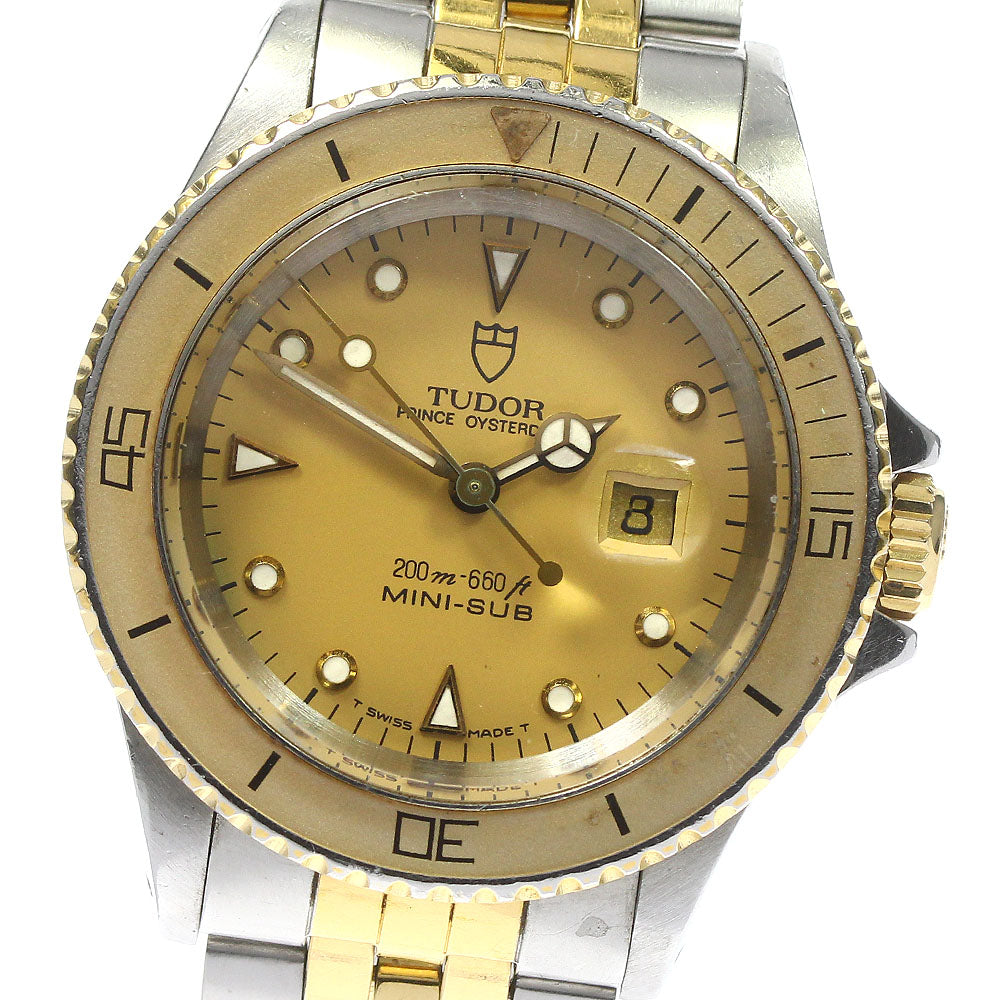 TUDOR Mini Sub Prince Oyster Date 73091 Date Cal.2671 Automatic Boy's_776472