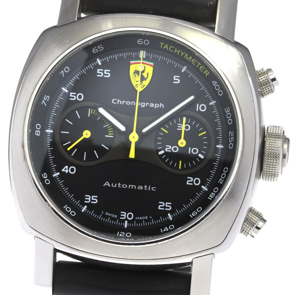 OFFICINE PANERAI Ferrari FER00008 Chronograph black Dial Automatic Men's Watch_776943