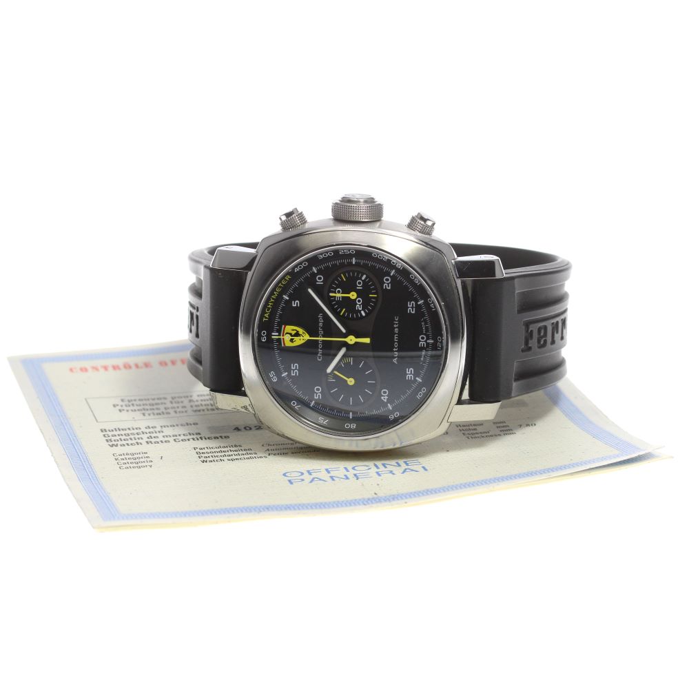 OFFICINE PANERAI Ferrari FER00008 Chronograph black Dial Automatic Men's Watch_776943