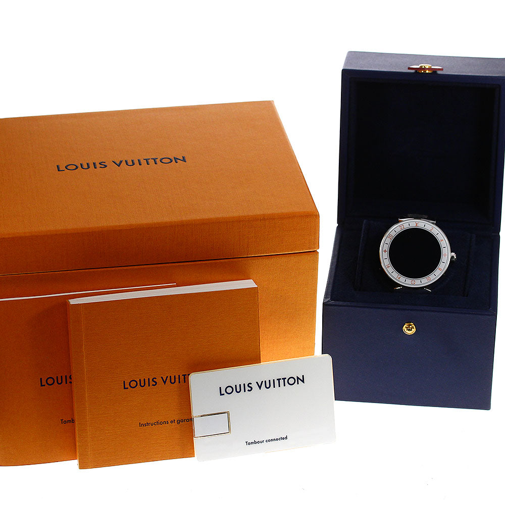 LOUIS VUITTON Tambour Horizon Monogram QA000 Smart watch Digital Dial Quartz Men's Watch_776950