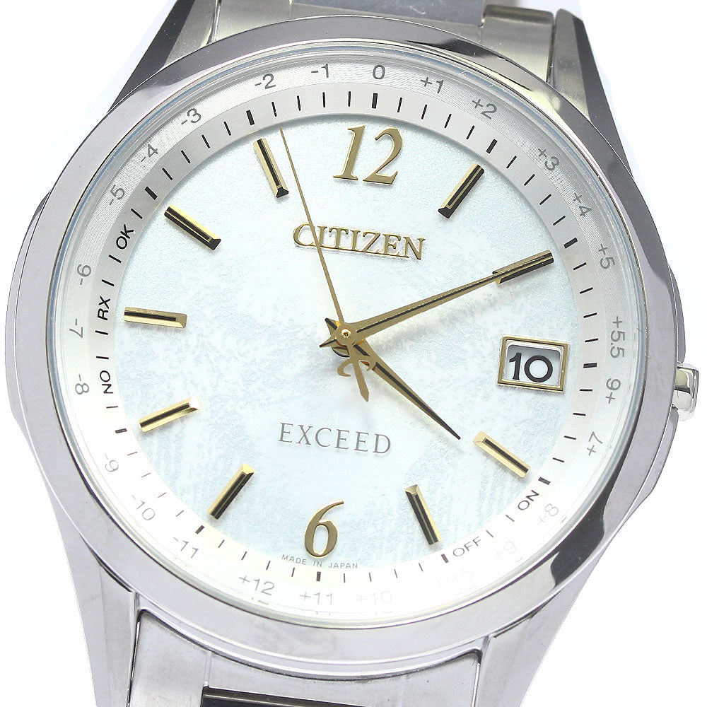 CITIZEN Exceed limited CB1110-70A/H149-A1C5D01 Solar Powered Radio Men's_776954