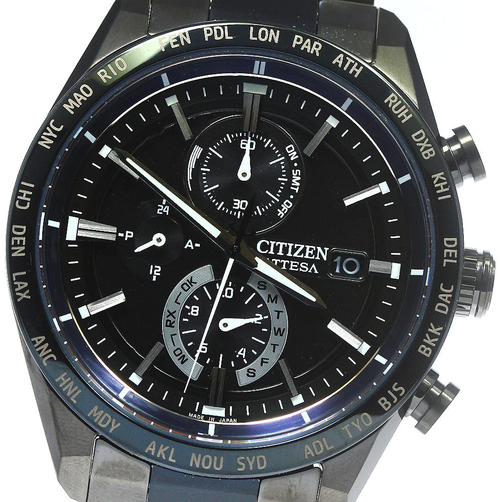 CITIZEN Atessa 35th Anniversary AT8187-75E Solar Powered Radio Men's_776992