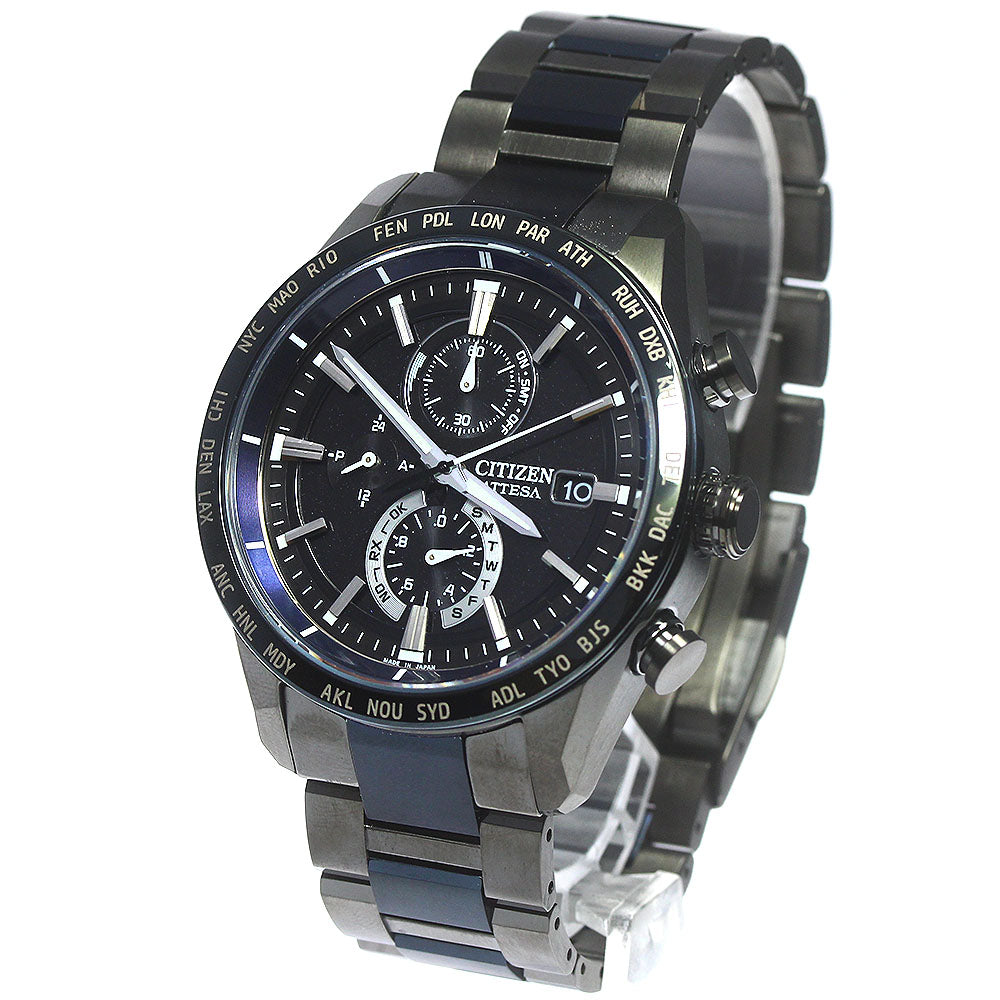 CITIZEN Atessa 35th Anniversary AT8187-75E Solar Powered Radio Men's_776992