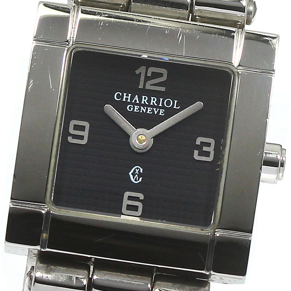 CHARRIOL Celtic CELS Square black Dial Quartz Ladies Watch_777151