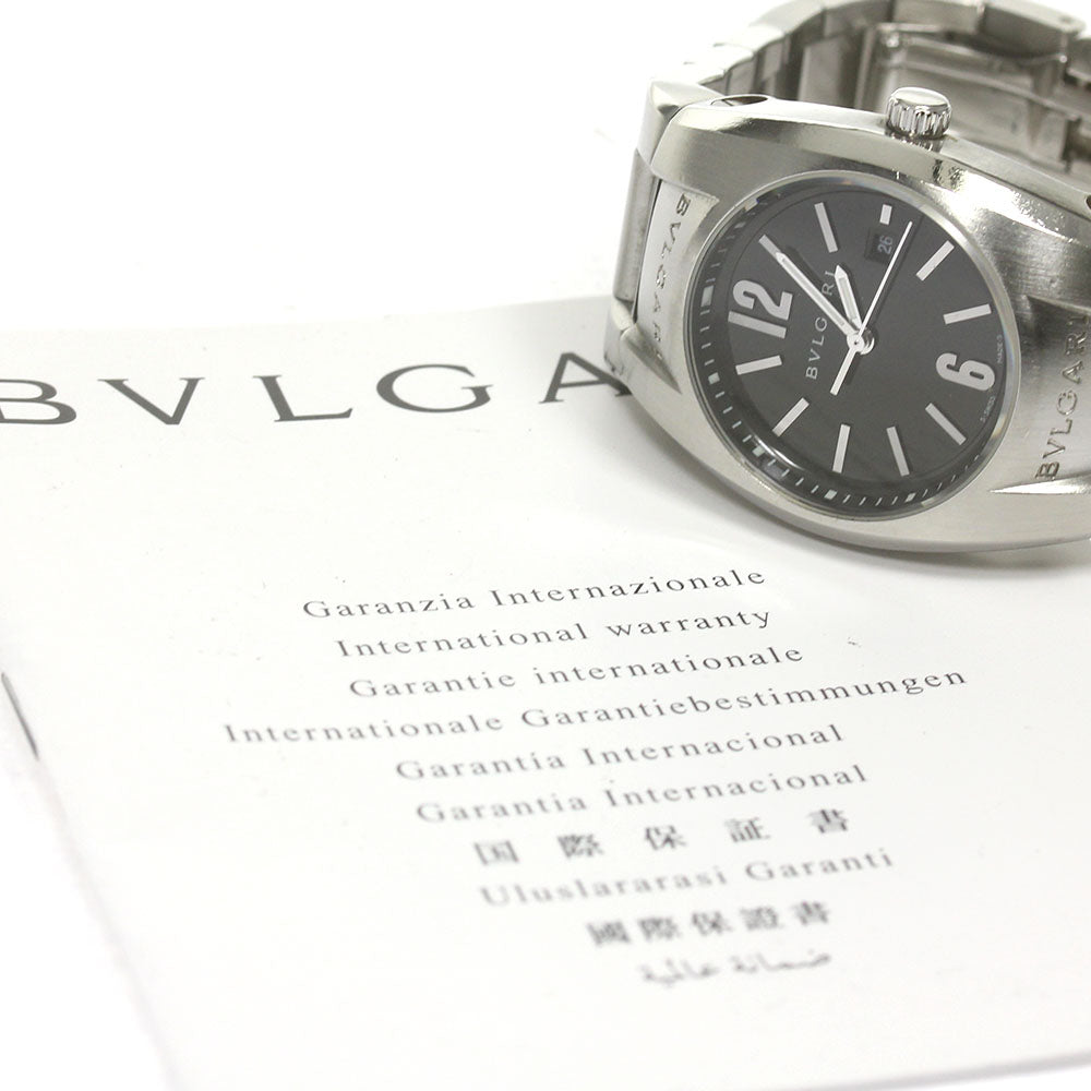 BVLGARI Elgon EG30S Date Black Dial Quartz Ladies Watch_777737