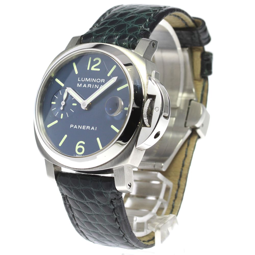PANERAI Luminor Marina PAM00119 Small Second Date Navy Dial Automatic Men's Watch_777746