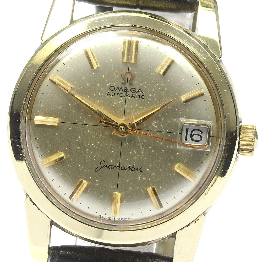 OMEGA Seamaster 166.009 Date Cal.562 Silver Dial Automatic Men's Watch_777784