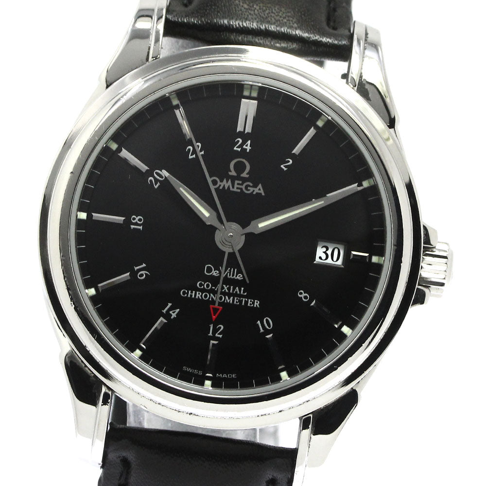 OMEGA De Ville Coaxial 4833.51.31 Chronometer GMT Automatic Men's Watch_777791