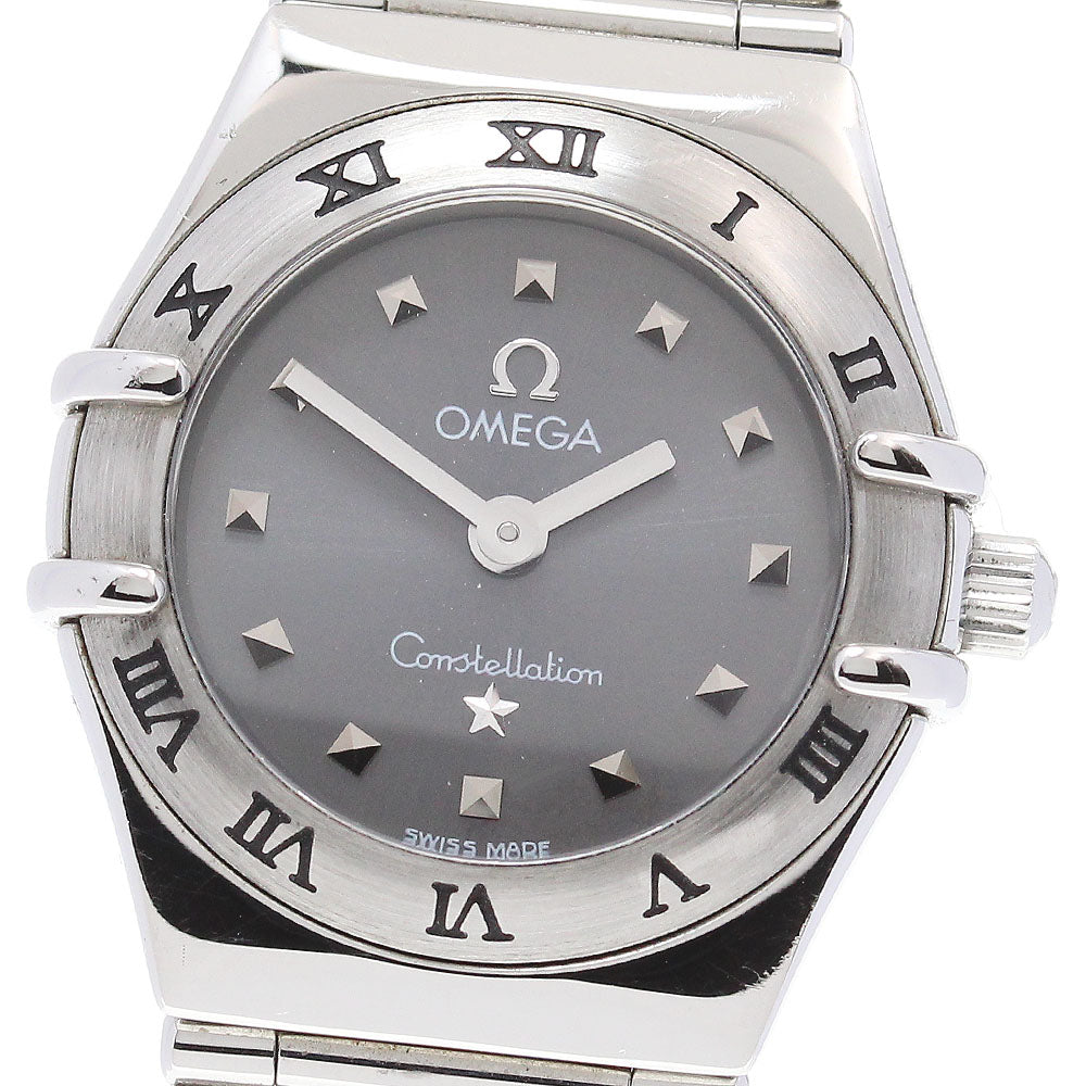 OMEGA Constellation Mini My Choice 1561.51 Gray Dial Quartz Ladies Watch_777927