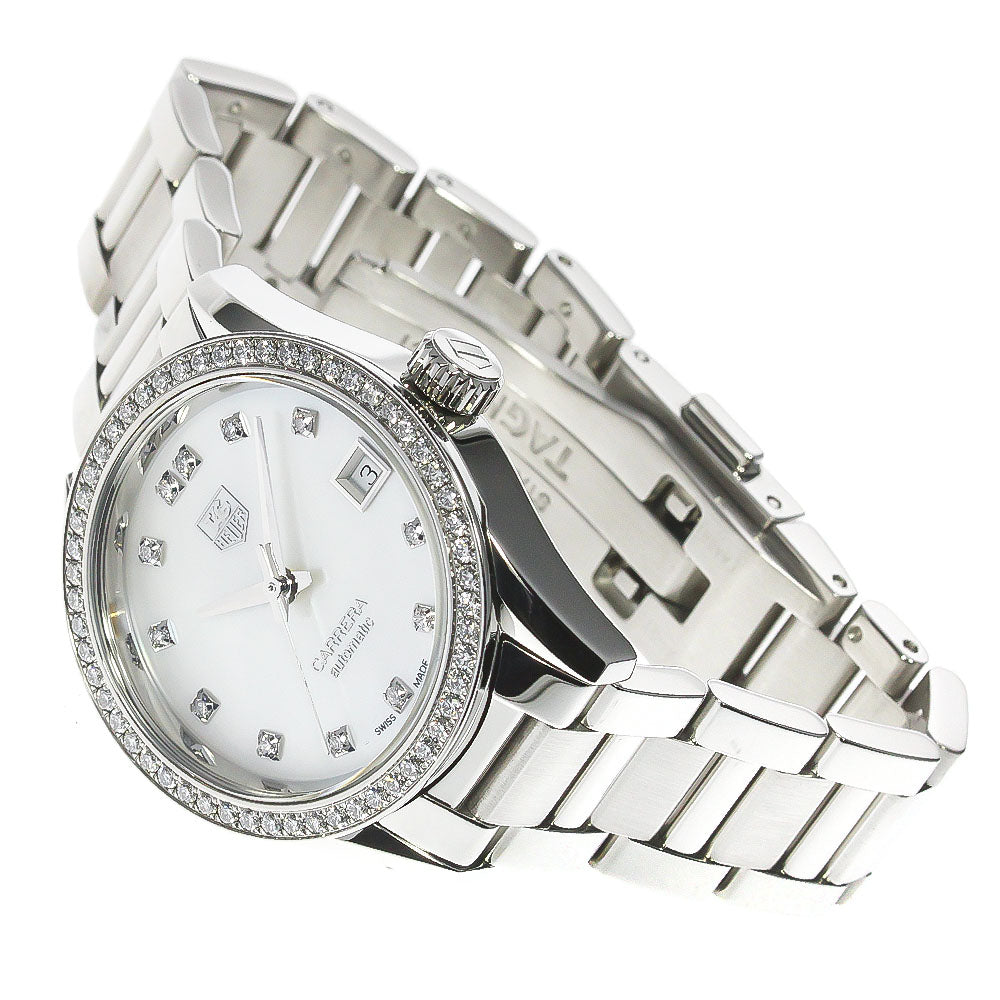 TAG HEUER Carrera Lady Caliber 9 WAR2415 Diamond Bezel Automatic Ladies_778031