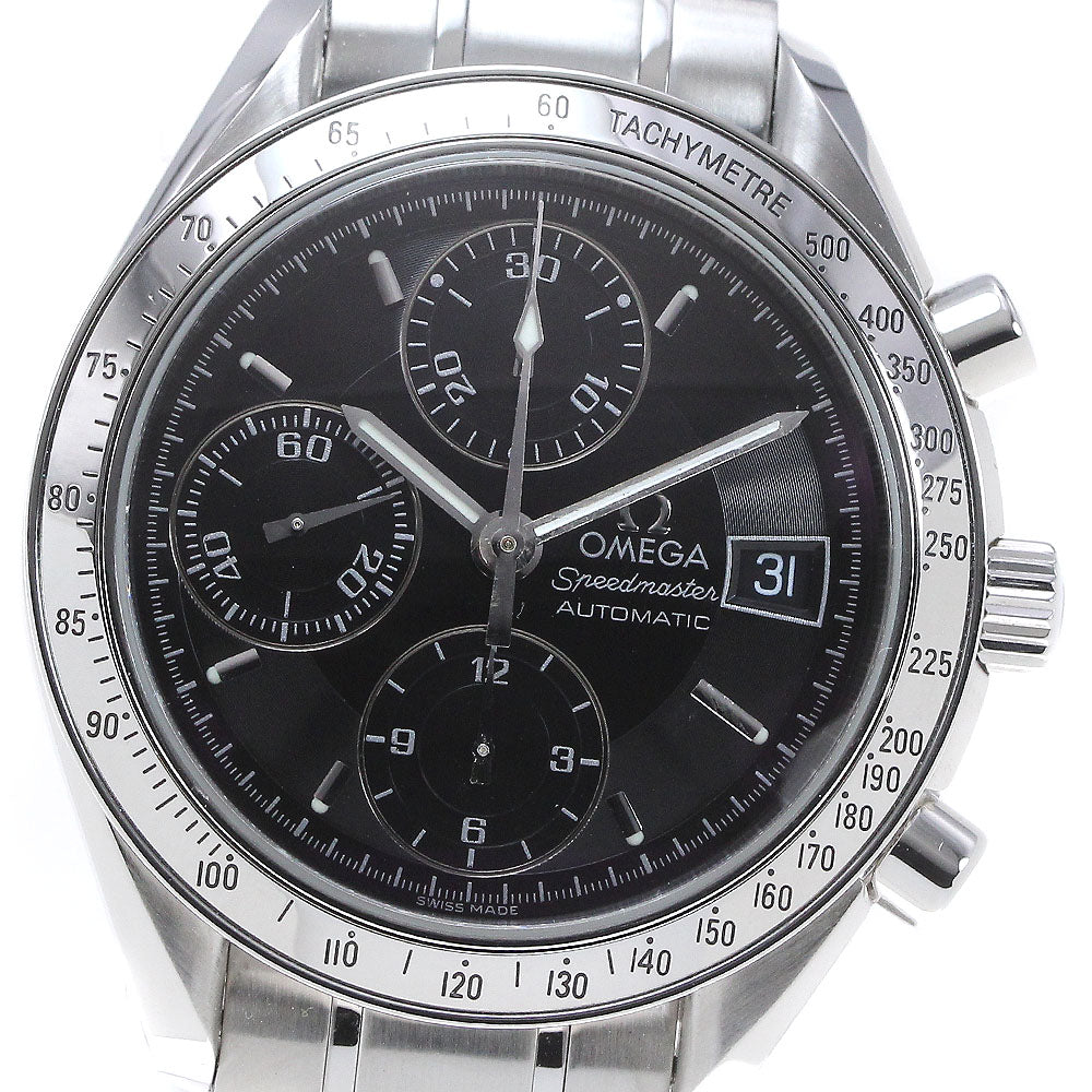 OMEGA Speedmaster 3513.50 Chronograph Black Dial Automatic Men's Watch_778055