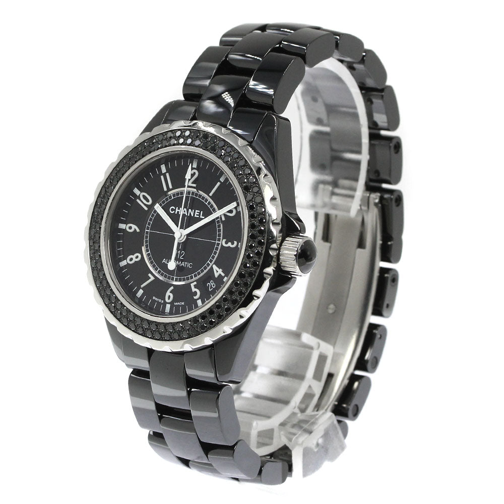 CHANEL J12 H0942 black diamond bezel date Automatic Men's Watch_778057