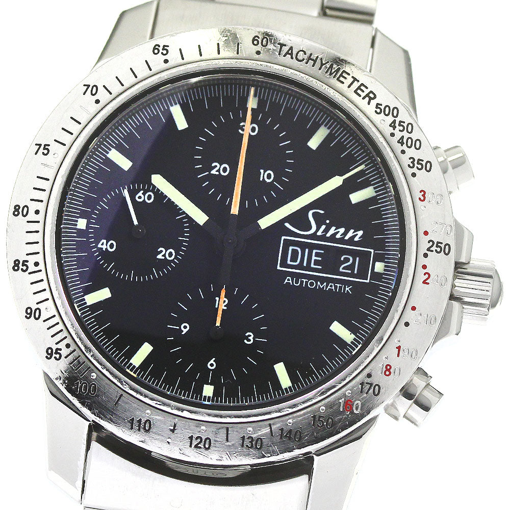 Sinn 303 Chronograph Day-date black Dial Automatic Men's Watch_778335