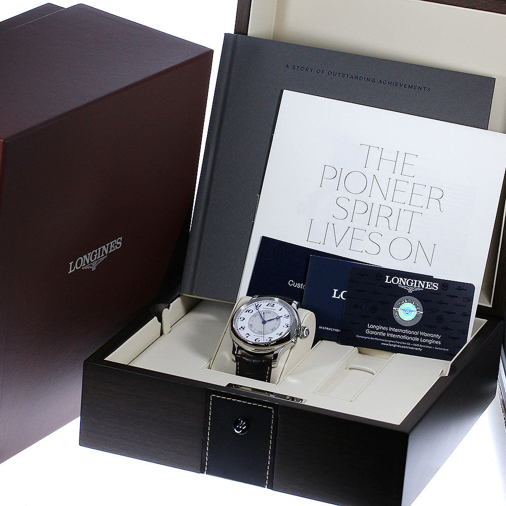 LONGINES Weems Second Setting Watch L2.713.4 Automatic Men's Watch_778566