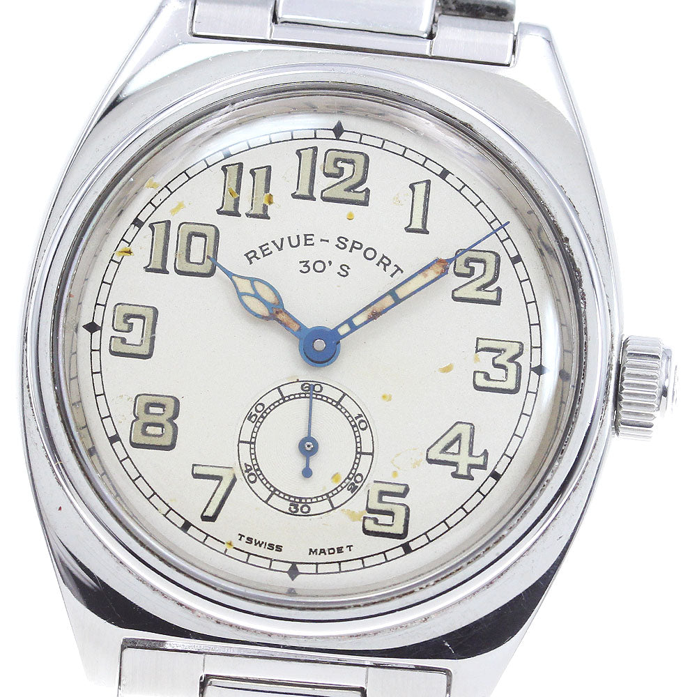 REVUE THOMMEN review sports 30s 2110002 cal.K1 limited Hand Winding Men's_778707