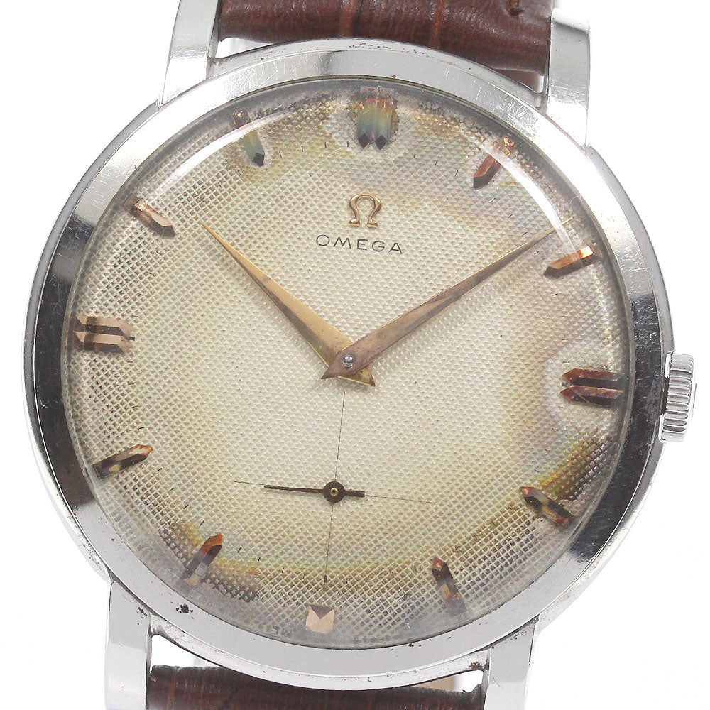 OMEGA vintage 2544-5 Small seconds cal.265 Silver Dial Hand Winding Men's Watch_778744