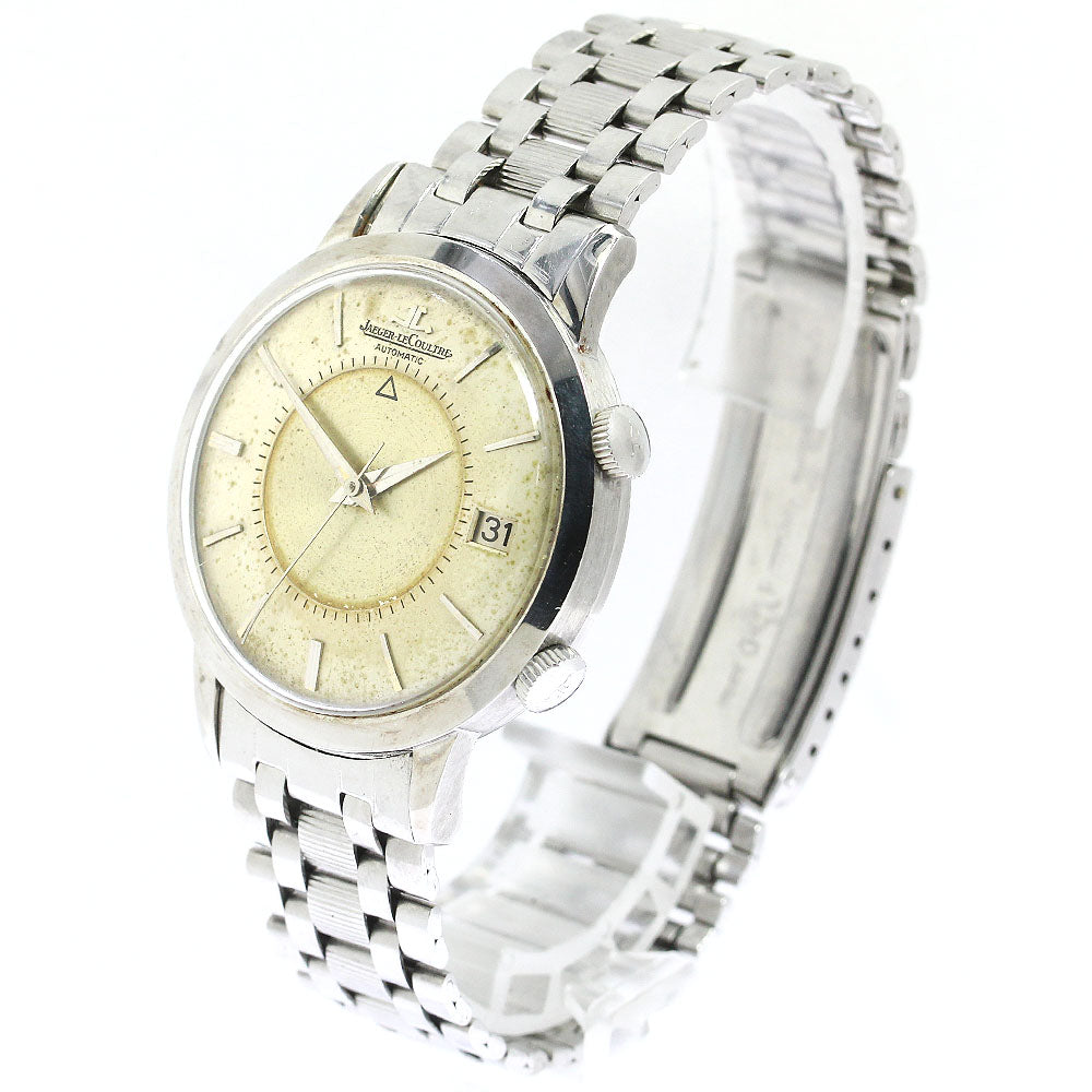 JAEGER-LECOULTRE Memo box Date Silver Dial Hand Winding Men's Watch_778862