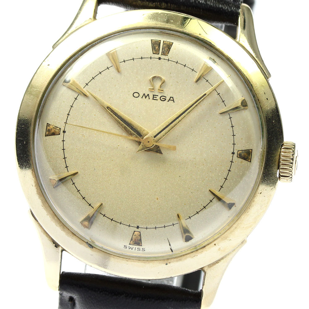 OMEGA P-6247 cal.371 vintage Silver Dial Hand Winding Men's Watch_778972