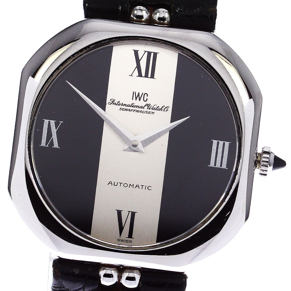 IWC SCHAFFHAUSEN IW3280 Cal.3254 Black / Silver Dial Automatic Men's Watch_779010