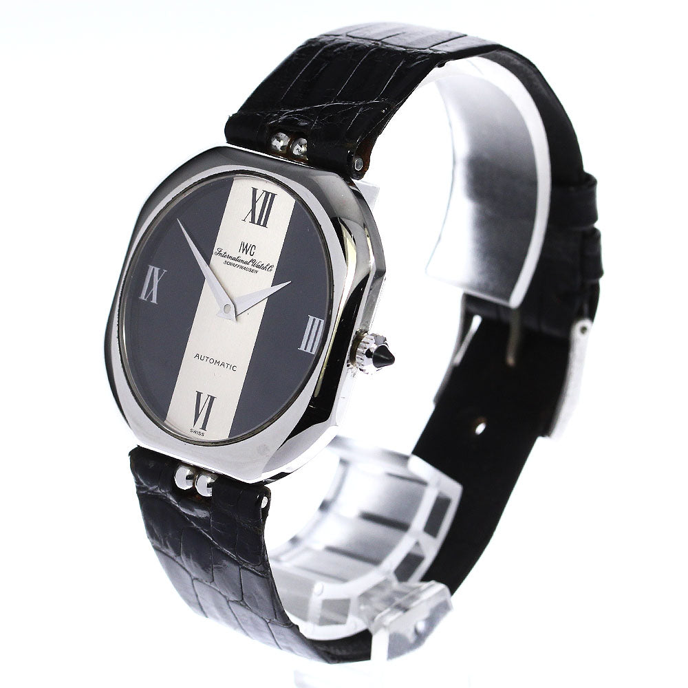 IWC SCHAFFHAUSEN IW3280 Cal.3254 Black / Silver Dial Automatic Men's Watch_779010