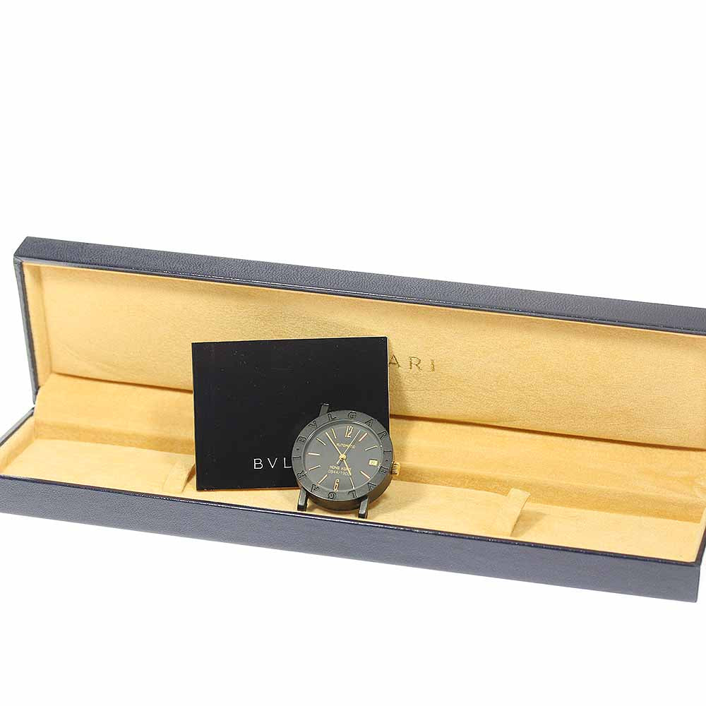 BVLGARI BVLGARIBVLGARI BB33VLD Head Hong Kong limited to 1900 pieces black Dial Automatic Men's Watch_779350