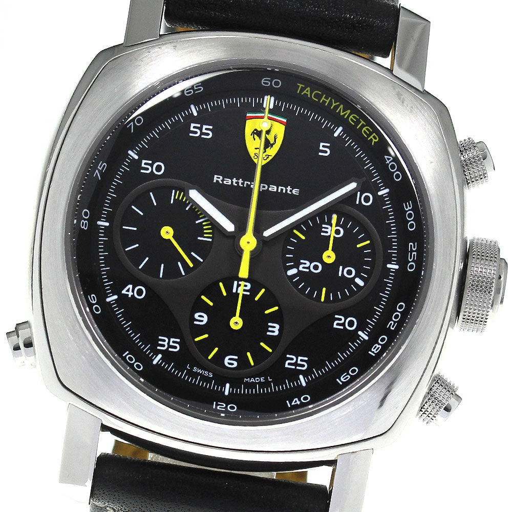 PANERAI Ferrari Scuderia FER00010 Rattrapante black Dial Automatic Men's Watch_780070