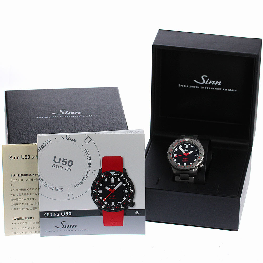 Sinn U50 1050 Date black Dial Automatic Men's Watch_780199