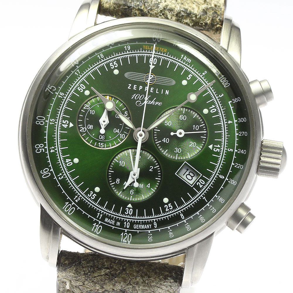 ZEPPELIN 100th Anniversary 8680-4 Japan limited chronograph Quartz Men's_780274