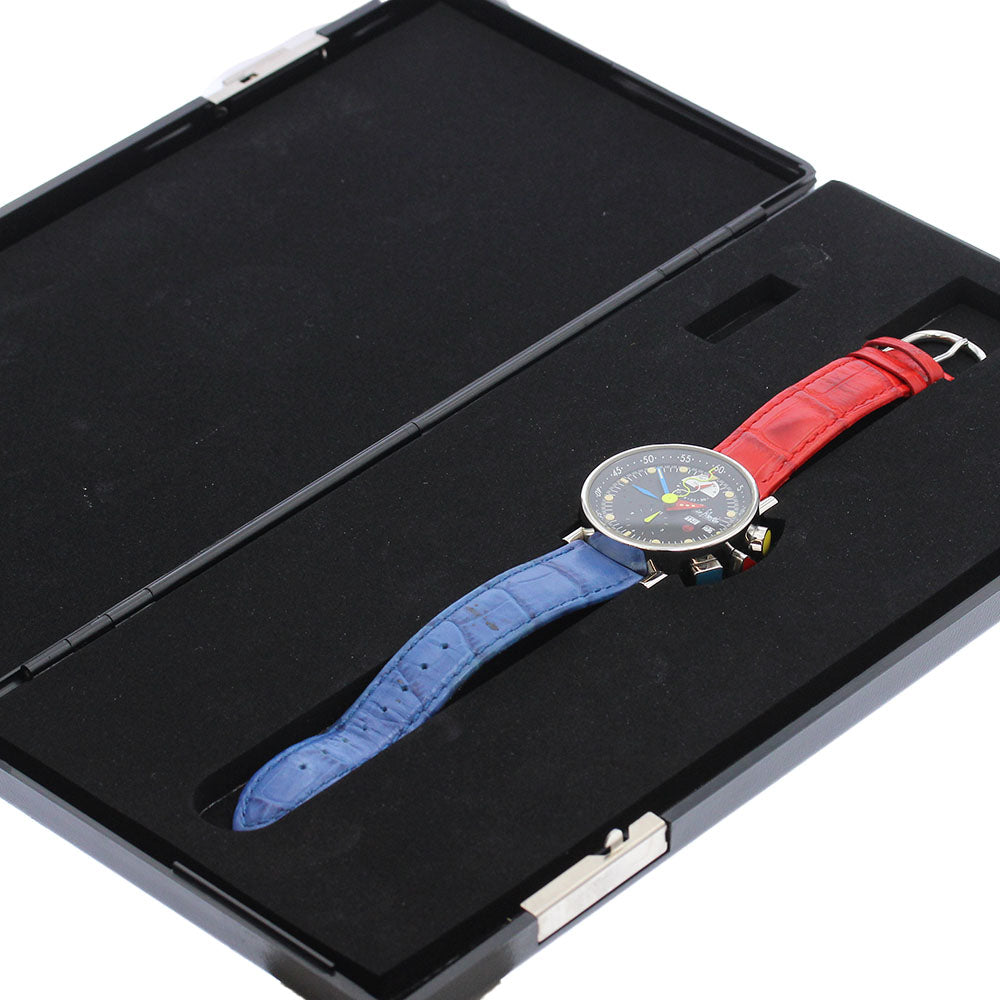 Alain Silberstein Chrono Bauhaus LOW5100 Day and night indicator black Dial Automatic Men's Watch_780980