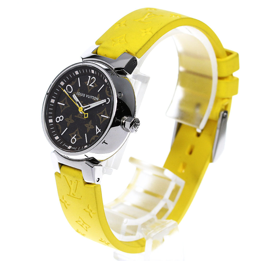LOUIS VUITTON Tambour PM Monogram QA070 monogram belt Quartz Ladies_780982