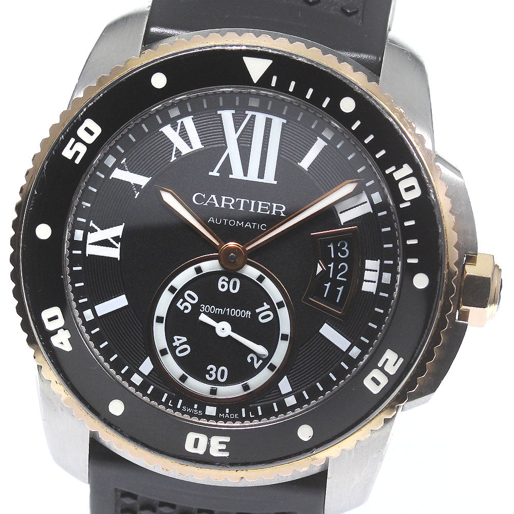 CARTIER Caliber de Cartier Diver W7100055 K18PGBezel Automatic Men's_781251