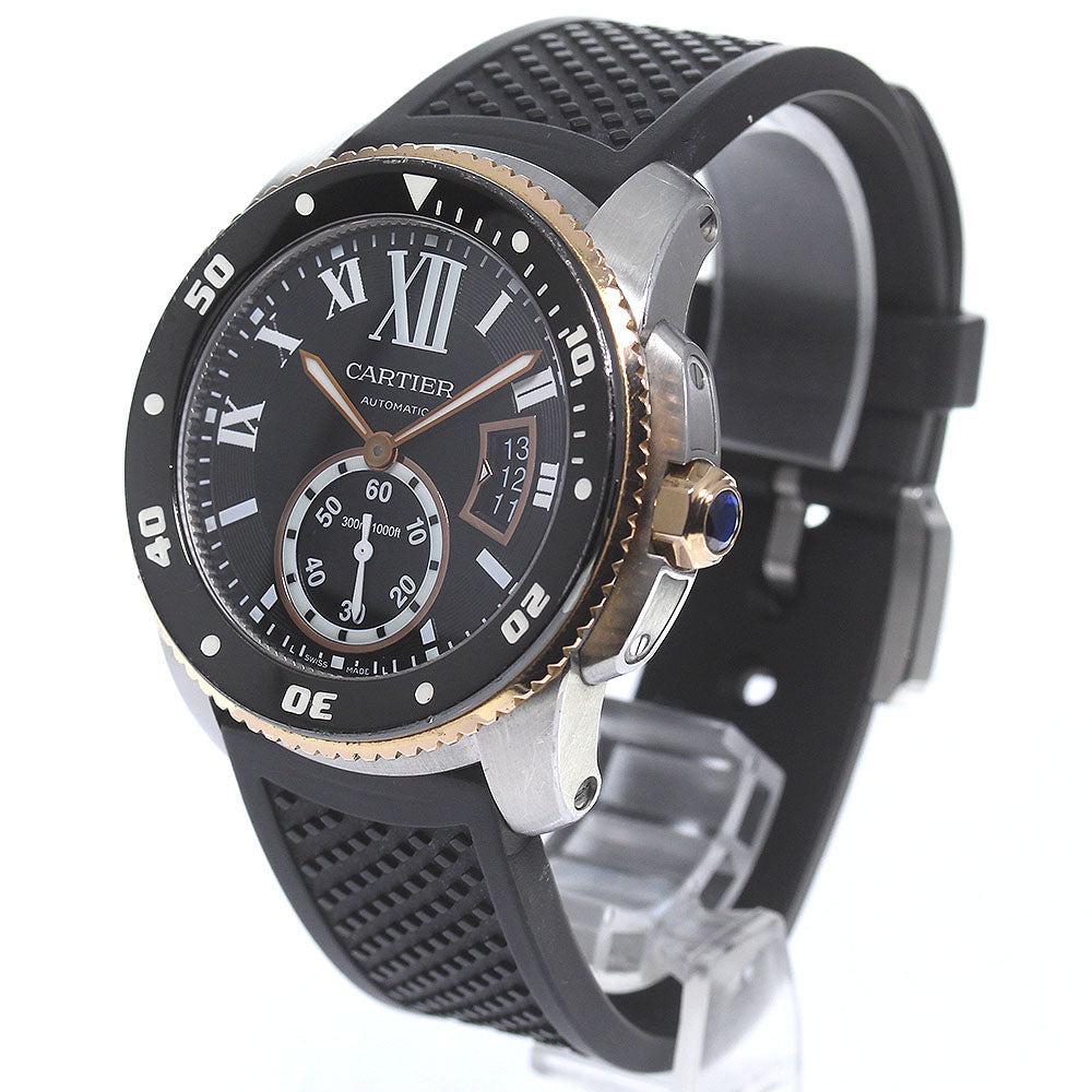 CARTIER Caliber de Cartier Diver W7100055 K18PGBezel Automatic Men's_781251