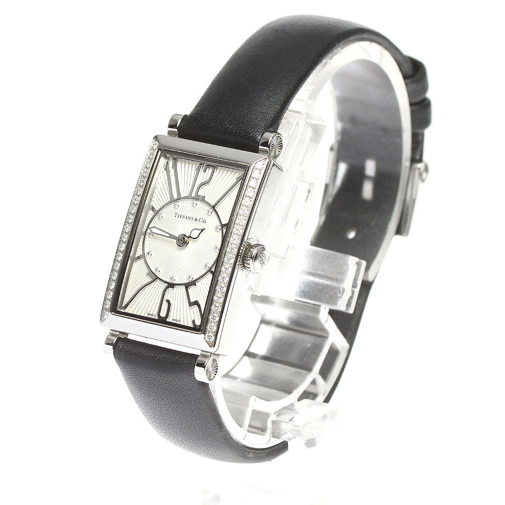 TIFFANY&Co. Gallery Z3000.10.10E21C68A Side diamond 12P Quartz Ladies_781395