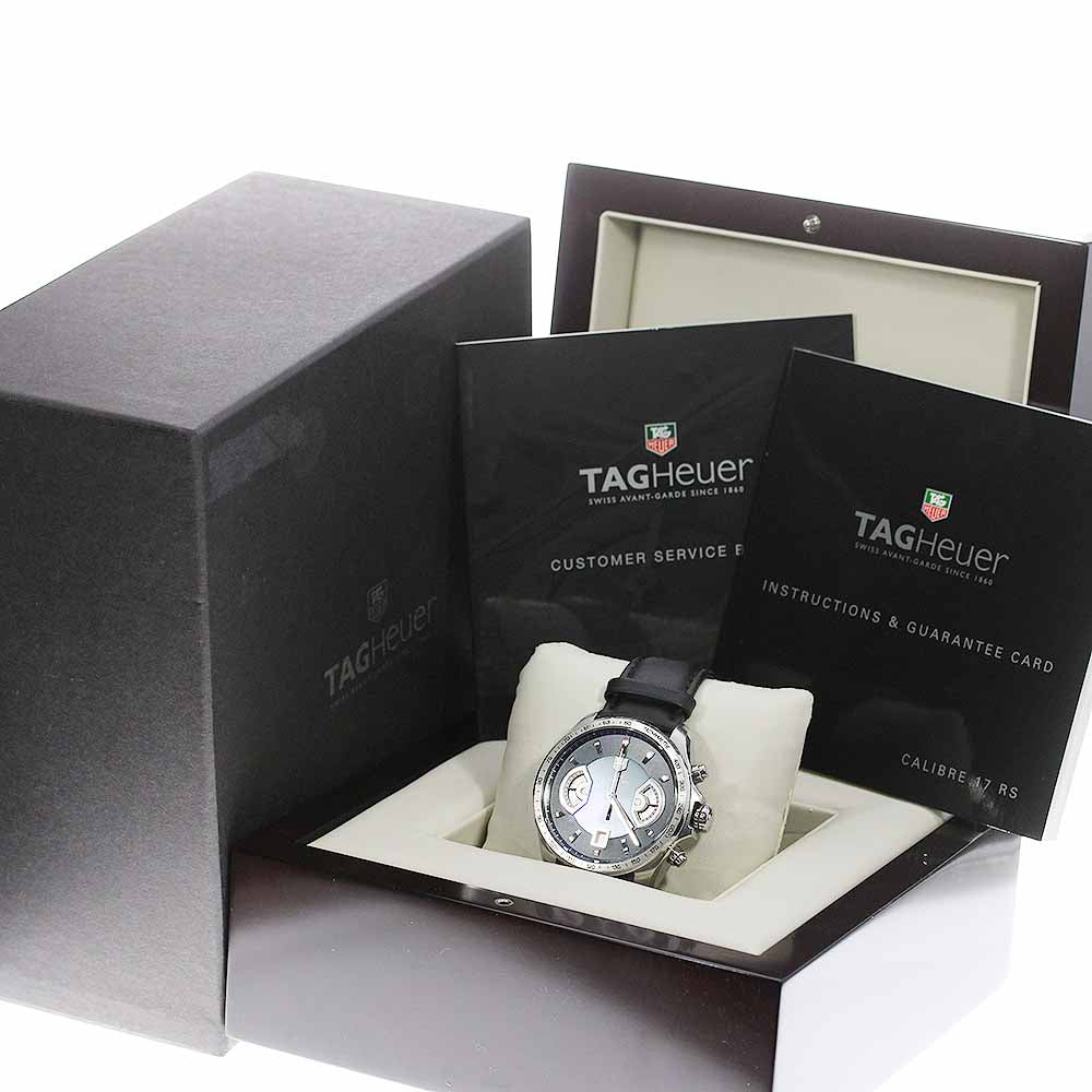 TAG HEUER Grand Carrera CAV511F Caliber 17 chronograph Navy Dial Automatic Men's Watch_781522