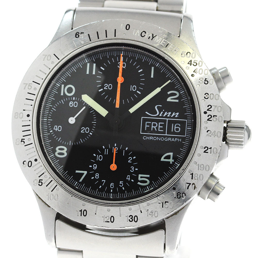 Sinn 256 Chronograph day date black Dial Automatic Men's Watch_781556