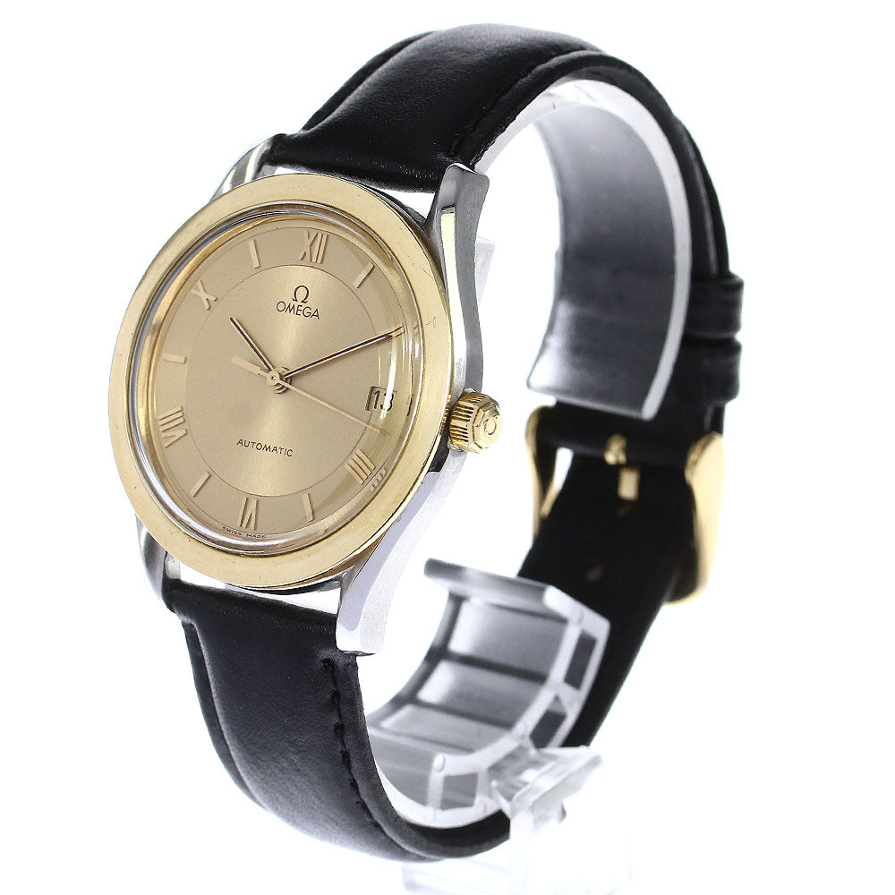 OMEGA Classic YG bezel gold Dial Automatic Men's Watch_781602